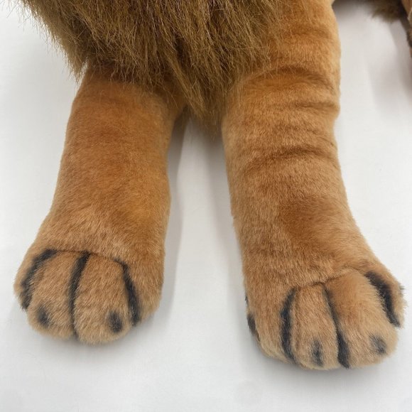 Jumbo Realistic Lion Kelly Toy Stuffed Animal Plush 21” Body - Picture 9 of 12